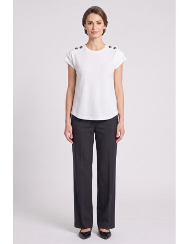 Markup t-shirt girocollo maniche a farfalla MW1610013 [fa798e5d]