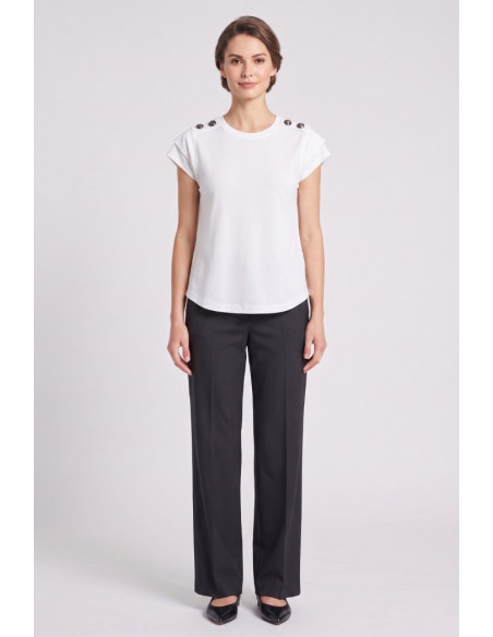 Markup t-shirt girocollo maniche a farfalla MW1610013 [fa798e5d]