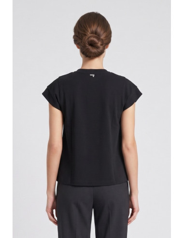 Markup t-shirt girocollo maniche a farfalla MW1610013 [6666f7d5]