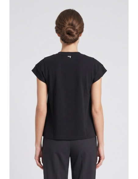 Markup t-shirt girocollo maniche a farfalla MW1610013 [6666f7d5]