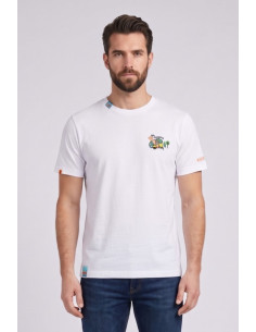 Markup t-shirt girocollo con ricami MK1910049 [846dfc0e]