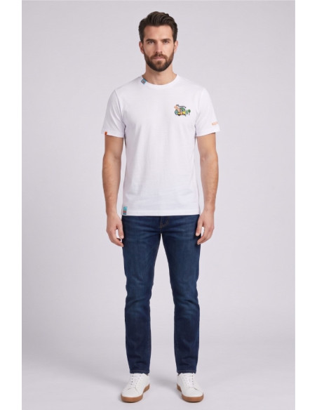 Markup t-shirt girocollo con ricami MK1910049 [ea567e07]