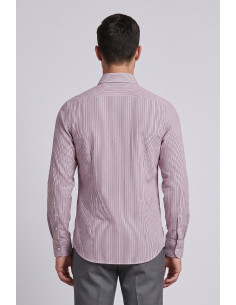 Markup camicia rigata in misto lino e cotone MK1930062 [132a64b2] 2
