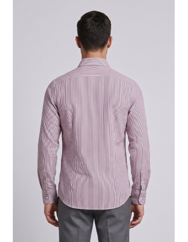 Markup camicia rigata in misto lino e cotone MK1930062 [ca0c27bf]