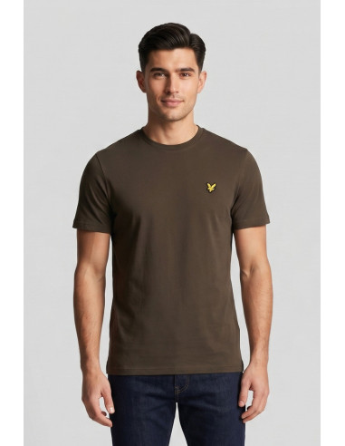 Lyle & Scott t-shirt in cotone con logo TS400VOG [18d7a808]