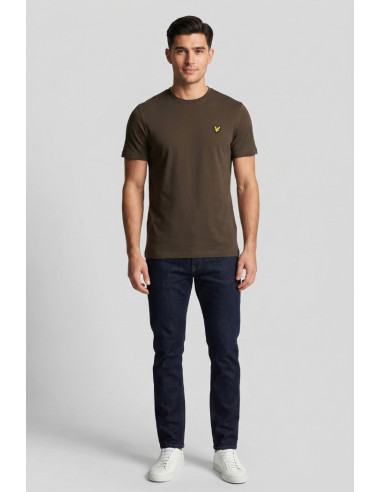 Lyle & Scott t-shirt in cotone con logo TS400VOG [76ec2a01]