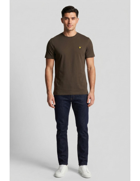 Lyle & Scott t-shirt in cotone con logo TS400VOG [76ec2a01]