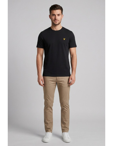 Lyle & Scott t-shirt in cotone con logo TS400VOG [3c88fa68]