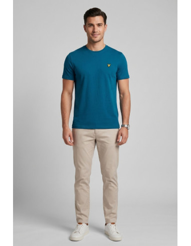 Lyle & Scott t-shirt in cotone con logo TS400VOG [7c76c5a8]