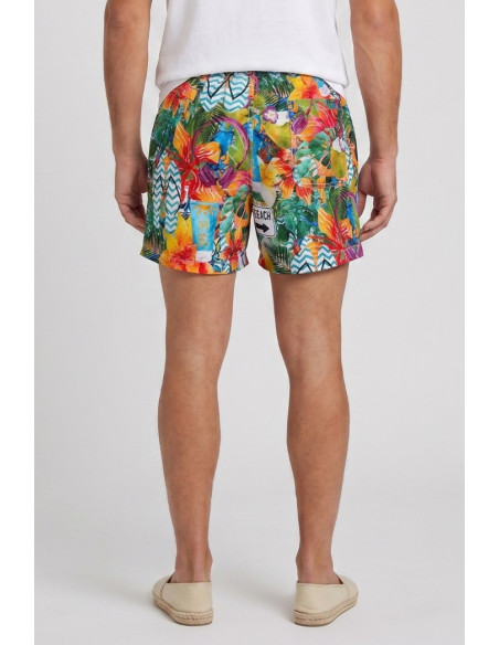 Markup bermuda mare con stampa all-over MK1971013 [dcedbdf0]