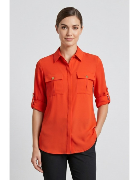 GM by Gai Mattiolo camicia con tasche GM3786 [e1b3744d]