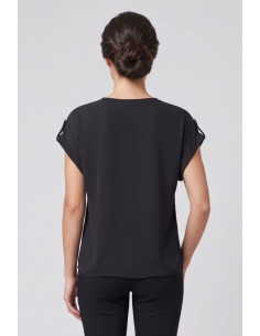 GM by Gai Mattiolo blusa in misto viscosa GM3784 [552b8d5f] 2