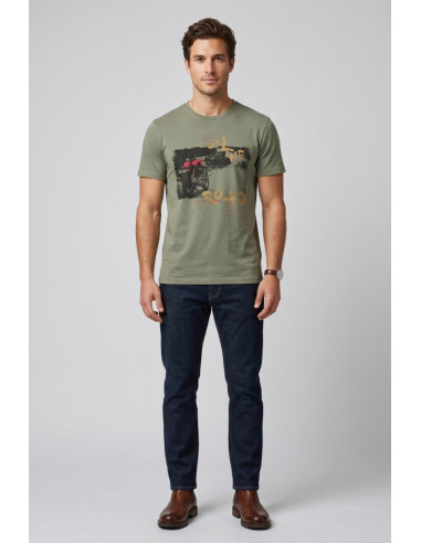 Guy t-shirt in jersey di cotone Cabrio107-jr M49874 [729e5c3d]