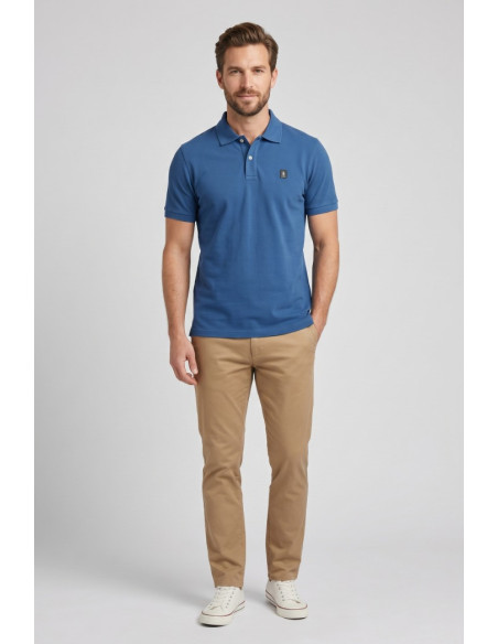 Refrigue polo in piquet di cotone stretch R5013M261 [60e16fe5]