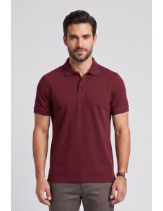 Guy polo in piquet con contrasti Cabrio781-pc M49903 [4e124849]