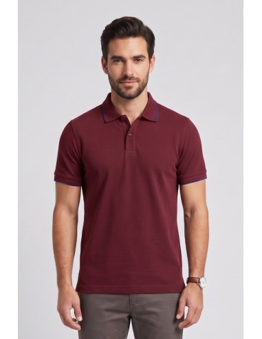 Guy polo in piquet con contrasti Cabrio781-pc M49903 [4e124849]