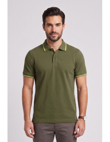 Guy polo in piquet con contrasti Cabrio781-pc M49903 [3d9ff3a8]