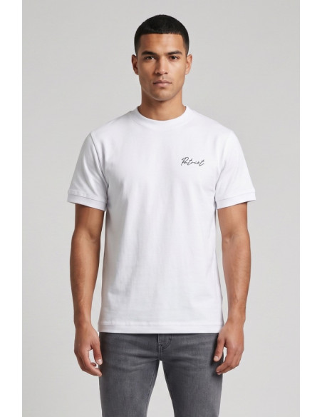 Patriot t-shirt in jersey di cotone con stampa MU106 [0845bd12]
