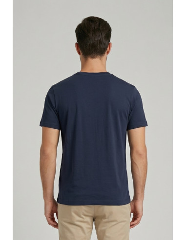 Beverly Hills Polo Club t-shirt in misto cotone e lino TS450030 [8b99e4b1]
