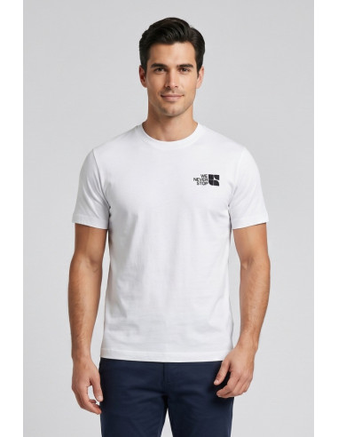 Urban Ring t-shirt in cotone con stampe fronte retro UR1110032 [69c1c0a0]