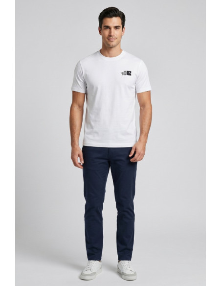 Urban Ring t-shirt in cotone con stampe fronte retro UR1110032 [07fa42a9]