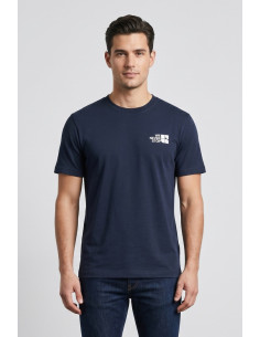 Urban Ring t-shirt in cotone con stampe fronte retro UR1110032 [f2df7aa6]