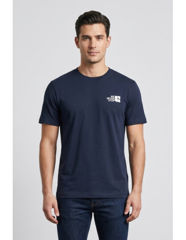 Urban Ring t-shirt in cotone con stampe fronte retro UR1110032 [f2df7aa6]