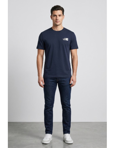 Urban Ring t-shirt in cotone con stampe fronte retro UR1110032 [9ce4f8af]