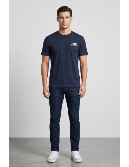 Urban Ring t-shirt in cotone con stampe fronte retro UR1110032 [9ce4f8af]