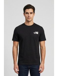 Urban Ring t-shirt in cotone con stampe fronte retro UR1110032 [42c3782c]