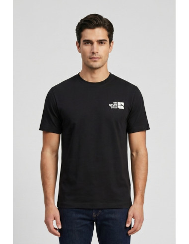 Urban Ring t-shirt in cotone con stampe fronte retro UR1110032 [42c3782c]