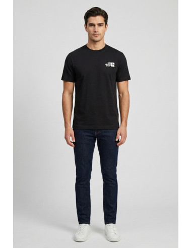 Urban Ring t-shirt in cotone con stampe fronte retro UR1110032 [2cf8fa25]