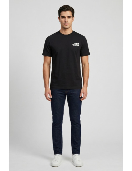 Urban Ring t-shirt in cotone con stampe fronte retro UR1110032 [2cf8fa25]