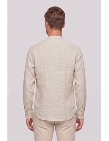 Urban Ring camicia coreana in lino UR1130019 [ed7babaa]