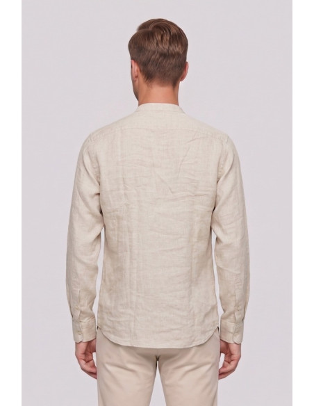 Urban Ring camicia coreana in lino UR1130019 [ed7babaa]