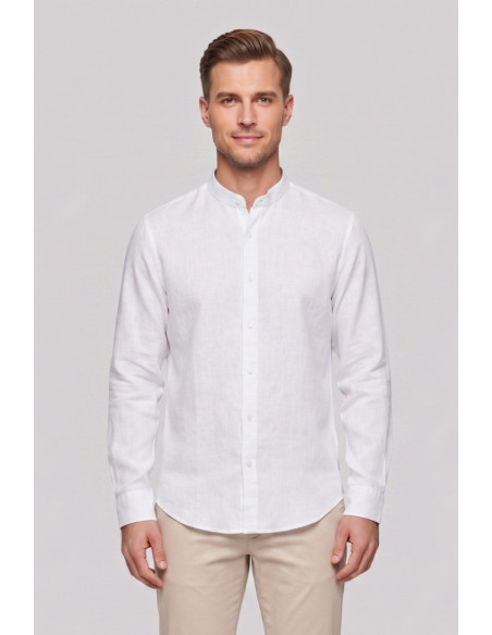 Urban Ring camicia coreana in lino UR1130019 [108b4fae]