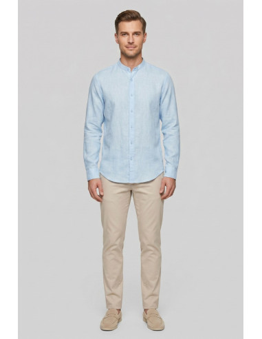 Urban Ring camicia coreana in lino UR1130019 [edfc0772]