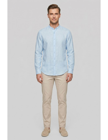 Urban Ring camicia coreana in lino UR1130019 [edfc0772]