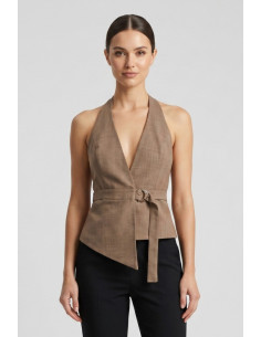 Maidoma gilet con fibbia PE26F448/GL2166 [f9517876]