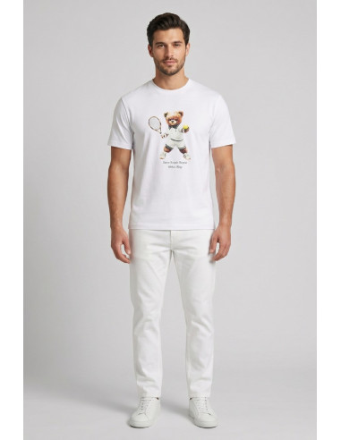 Urban Ring t-shirt in cotone con stampa UR1110031 [007421fb]
