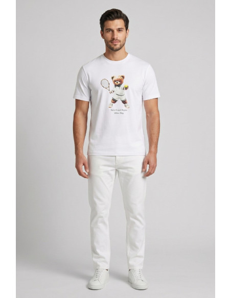 Urban Ring t-shirt in cotone con stampa UR1110031 [007421fb]