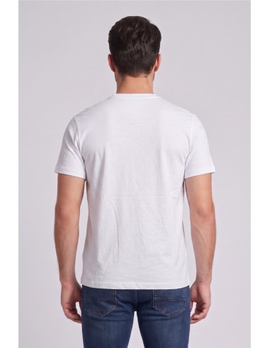 Datch t-shirt in cotone con patch logo DM8751 [0deeb152]