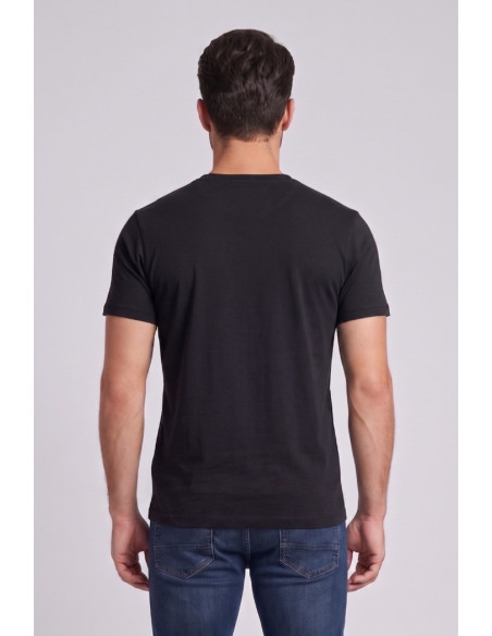 Datch t-shirt in cotone con patch logo DM8751 [26ec09de]