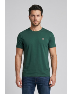 Datch t-shirt in cotone con patch logo DM8751 [567fb4dd]