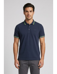Datch polo in piquet di cotone stretch DM9290 [37db6042]