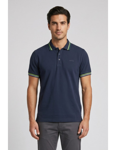 Datch polo in piquet di cotone stretch DM9290 [37db6042]