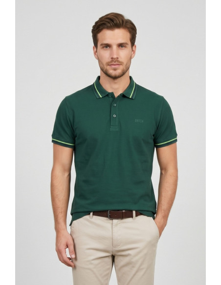 Datch polo in piquet di cotone stretch DM9290 [2e729cc6]