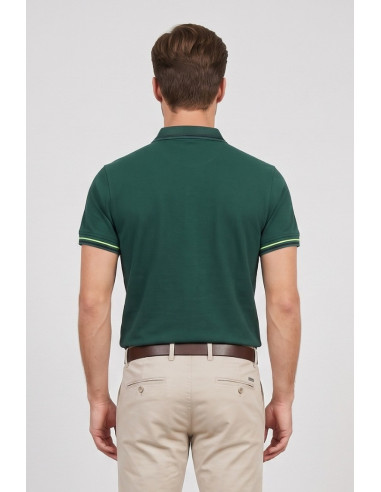 Datch polo in piquet di cotone stretch DM9290 [f754dfcb]