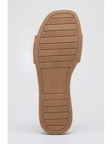 Renato Balestra ciabatta con applicazione pietre OU030 [cfe2beaf]