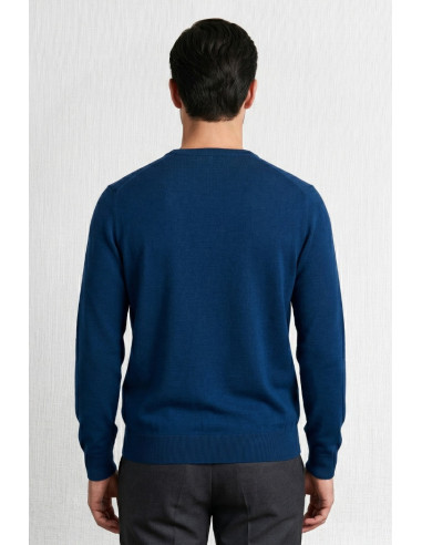 MCS maglia in cotone con logo ricamato 14MKN001-02501 [f5c5e8ce]